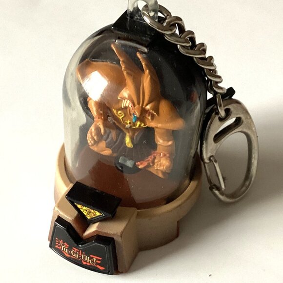 3 Random Key Chains Pumpkin Fish 1996 Yu-Gi-Oh Exodia Keychain - Picture 2 of 8